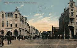 Looking East on 9th Ave. Postcard