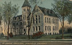 St. John's College Postcard