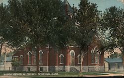 Baden Memorial Church Postcard