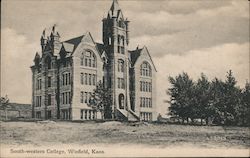 South-western College Winfield, KS Postcard Postcard Postcard
