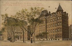 Mary Thompson Hospital for WOmen and Children Postcard