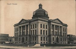 Logan County Court House Postcard