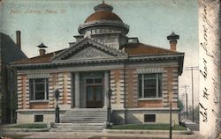 Public Library Postcard