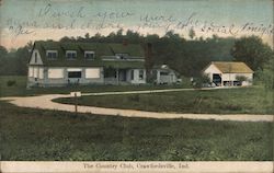 The Country Club Crawfordsville, IN Postcard Postcard Postcard