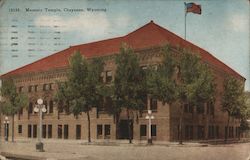 Masonic Temple Postcard