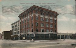 The First National Bank and Opera House Cheyenne, WY Postcard Postcard Postcard