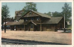Santa Fe Station Postcard