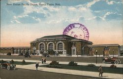 New Union Pacific Depot Postcard