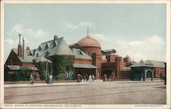 Santa Fe Station Postcard