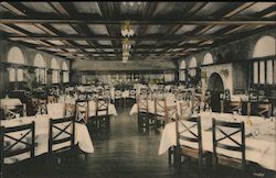 Dining Room of the Alvarado Postcard