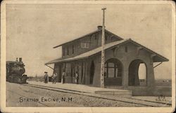 Station Encino, NM Postcard Postcard Postcard