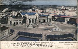 New Terminal R.R. Station Postcard
