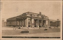 Grand Central Depot Postcard