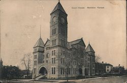 Court House Atchison Kansas Postcard