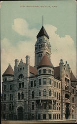 City Building, Wichita, Kan. Postcard