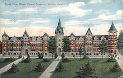 Front View, Mount Carmel Academy Wichita, KS Postcard Postcard Postcard