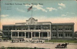 Live Stock Exchange Building Postcard