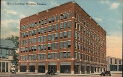 Butts Building Postcard