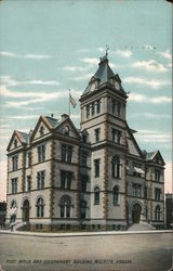 Post Office and Government Building Postcard
