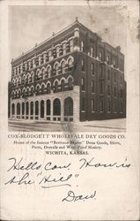 Cox-Blodgett Wholesale Dry Goods Co. Postcard