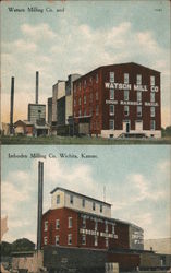 Watson Milling Co. and Imboden Milling Co. Postcard