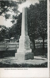 John Brown Monument Postcard