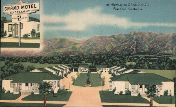Grand Motel Pasadena California