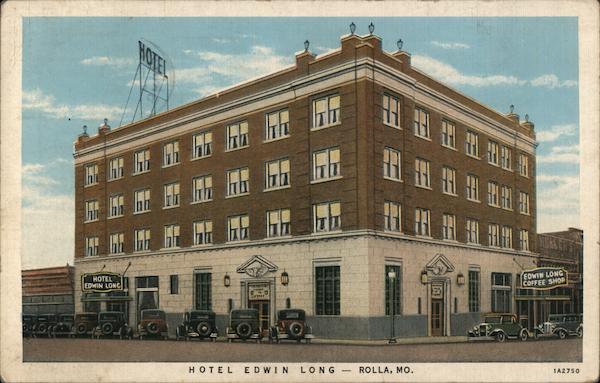 Hotel Edwin Long Rolla Missouri