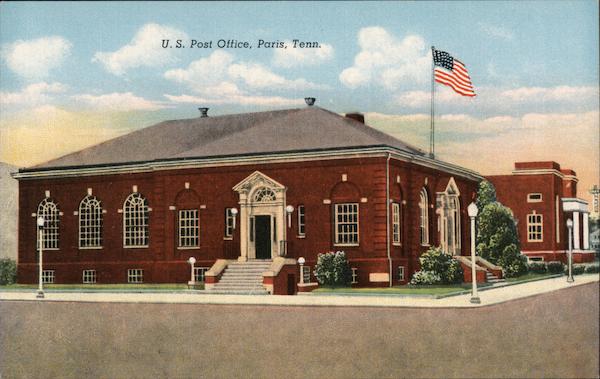 U.S. Post Office Paris Tennessee