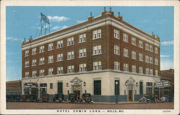 Hotel Edwin Long - Rolla, MO. Missouri