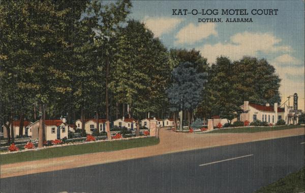 Kat-O-Log Motel Court Dothan Alabama