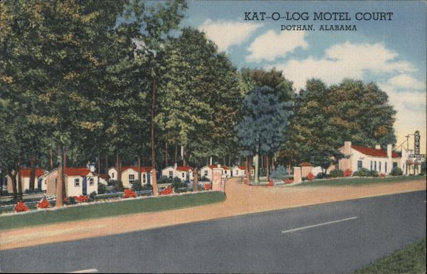 Kat-O-Log Motel Court Dothan Alabama