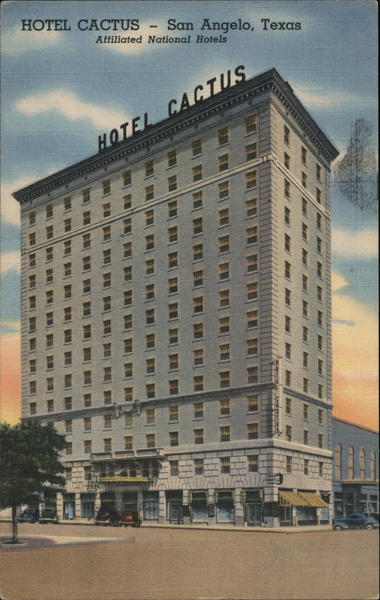 Hotel Cactus San Angelo Texas