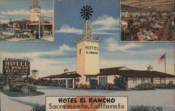 Hotel El Rancho Sacramento California