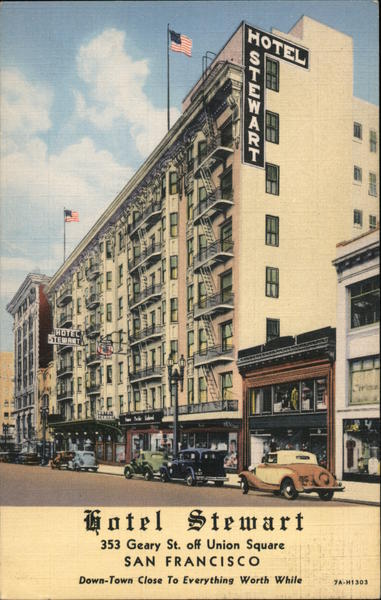 Hotel Stewart San Francisco California