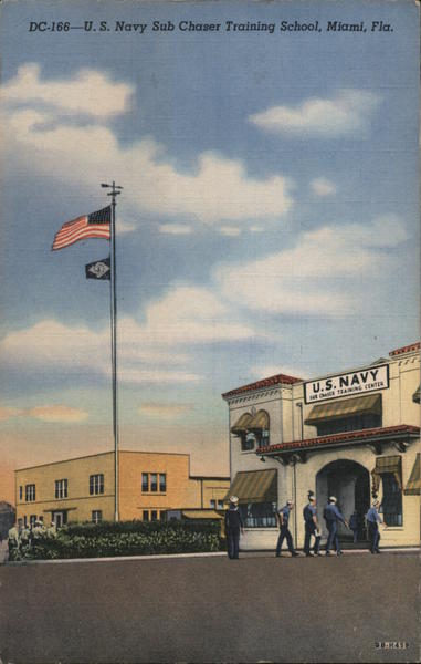 U.S. Navy Sub Chaser Training School Miami Florida