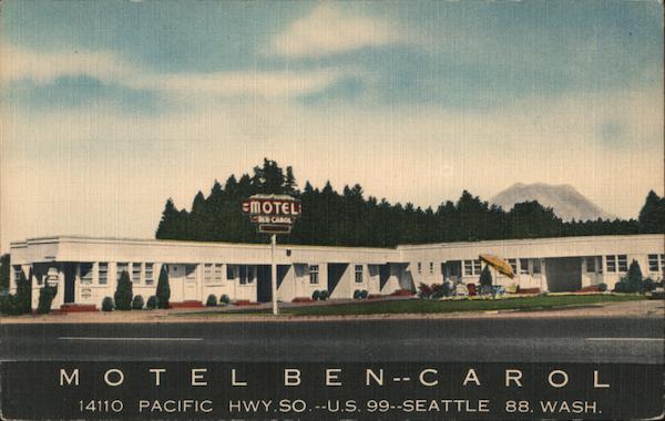 Motel Ben--Carol Seattle Washington