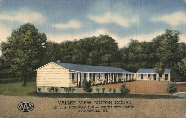 Valley View Motor Court Scottsville Kentucky