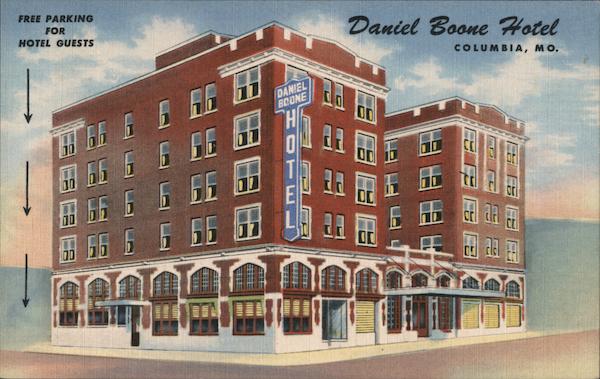 Daniel Boone Hotel Columbia Missouri