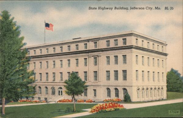 State Highway Building Jefferson City Missouri