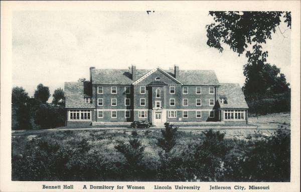 Bennett Hall, A Dormitory For Women, Lincoln University Jefferson City Missouri