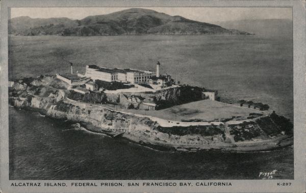 Alcatraz Island, Federal Prison, San Francisco Bay California