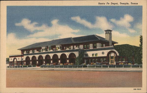 Santa Fe Depot Temple Texas