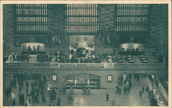 Service Men's Lounge, Grand Central Terminal New York City