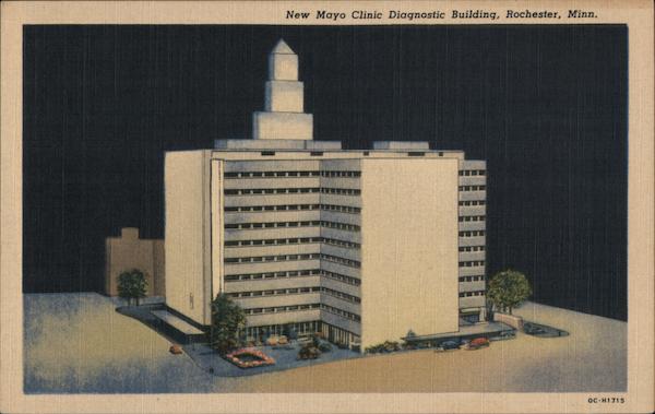 New Mayo Clinic Diagnostic Center Building Rochester Minnesota