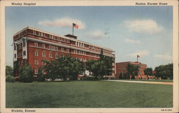 Wesley Hospital - Huston Nurses Home Wichita Kansas
