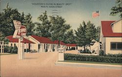 4500 North Main Tourist Camp Postcard