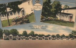 Avalon Cour-Tel Postcard