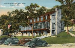 Roaring River State Park Hotel Postcard