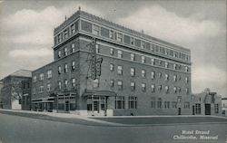 Hotel Strand Chillicothe, MO Postcard Postcard Postcard